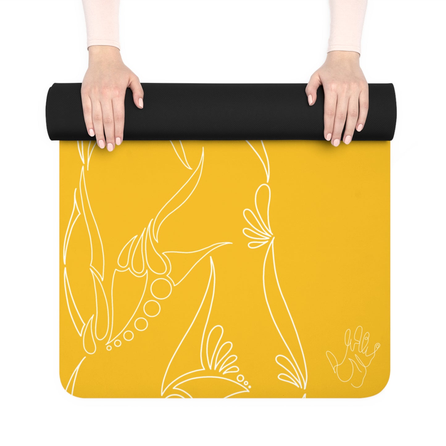 Meerkats Rubber Yoga Mat FAUNA COLLECTION - Durable, Non-Slip, Perfect for Home & Studio Practice