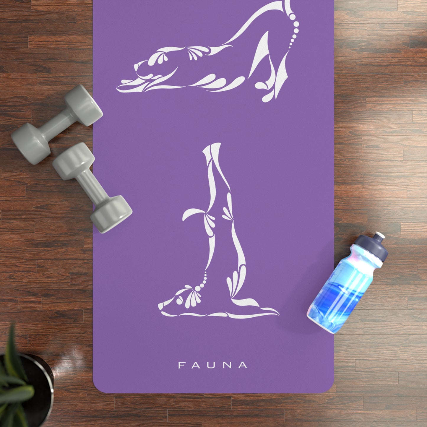Copy of Lilac Yogi Dogs Yoga Mat FAUNA COLLECTION