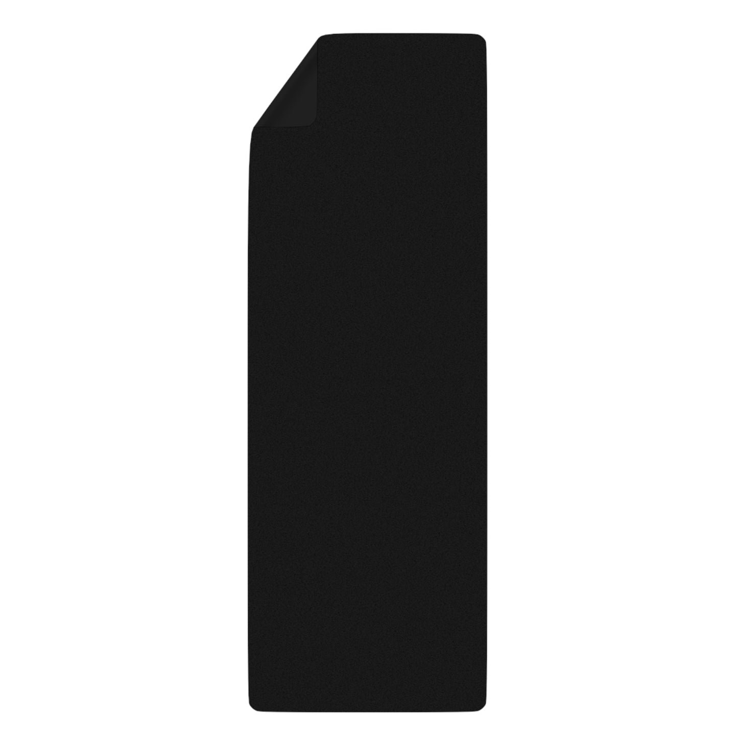 Black Floral Mat