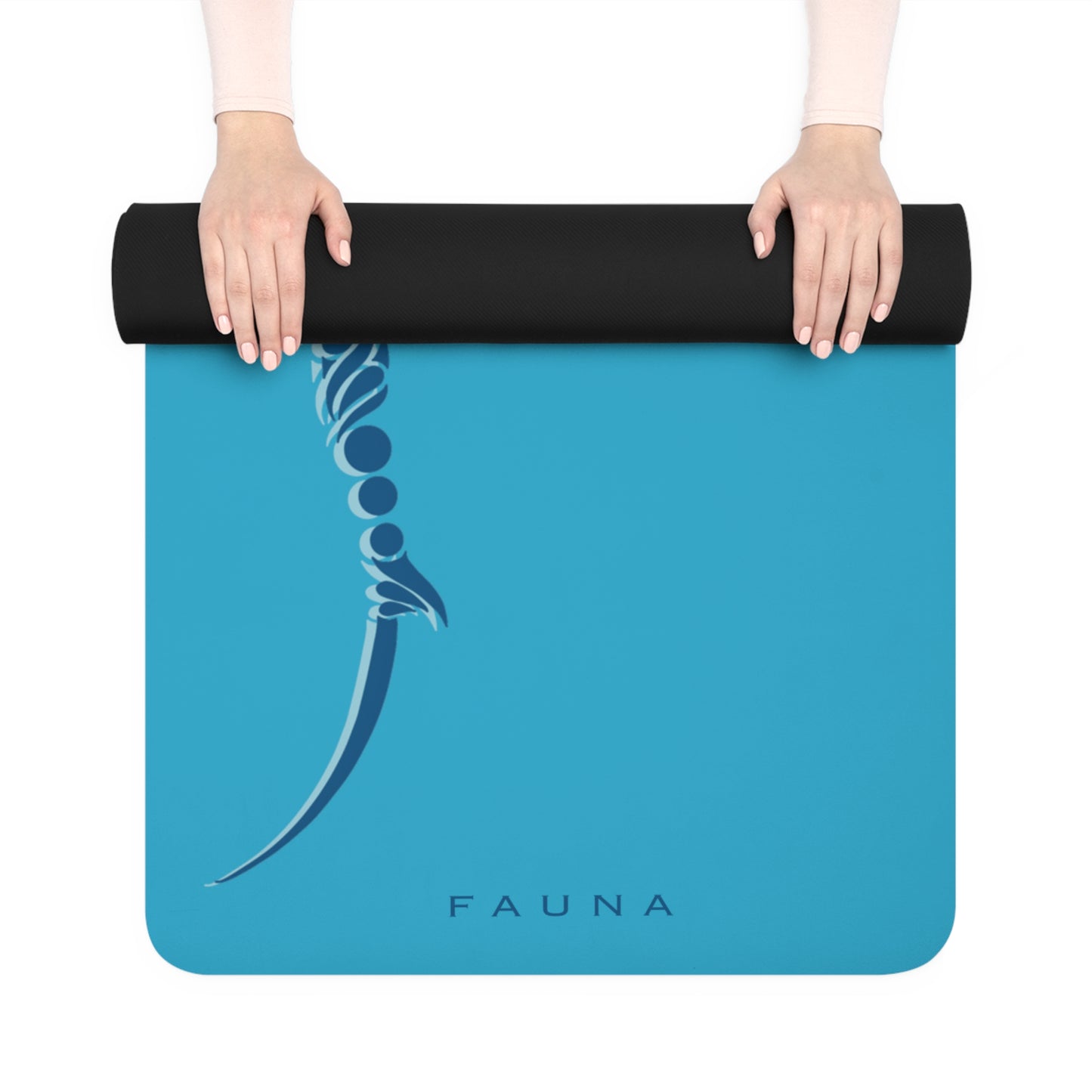 Rubber Yoga Mat Hammerhead Shark FAUNA COLLECTION