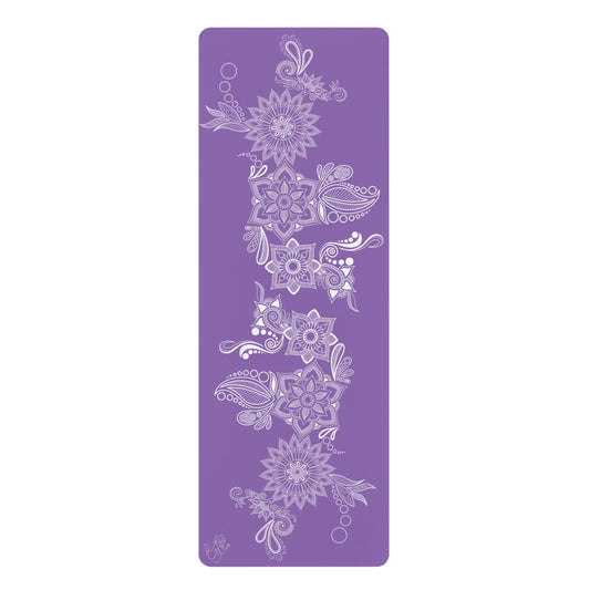 Lilac Floral Mat