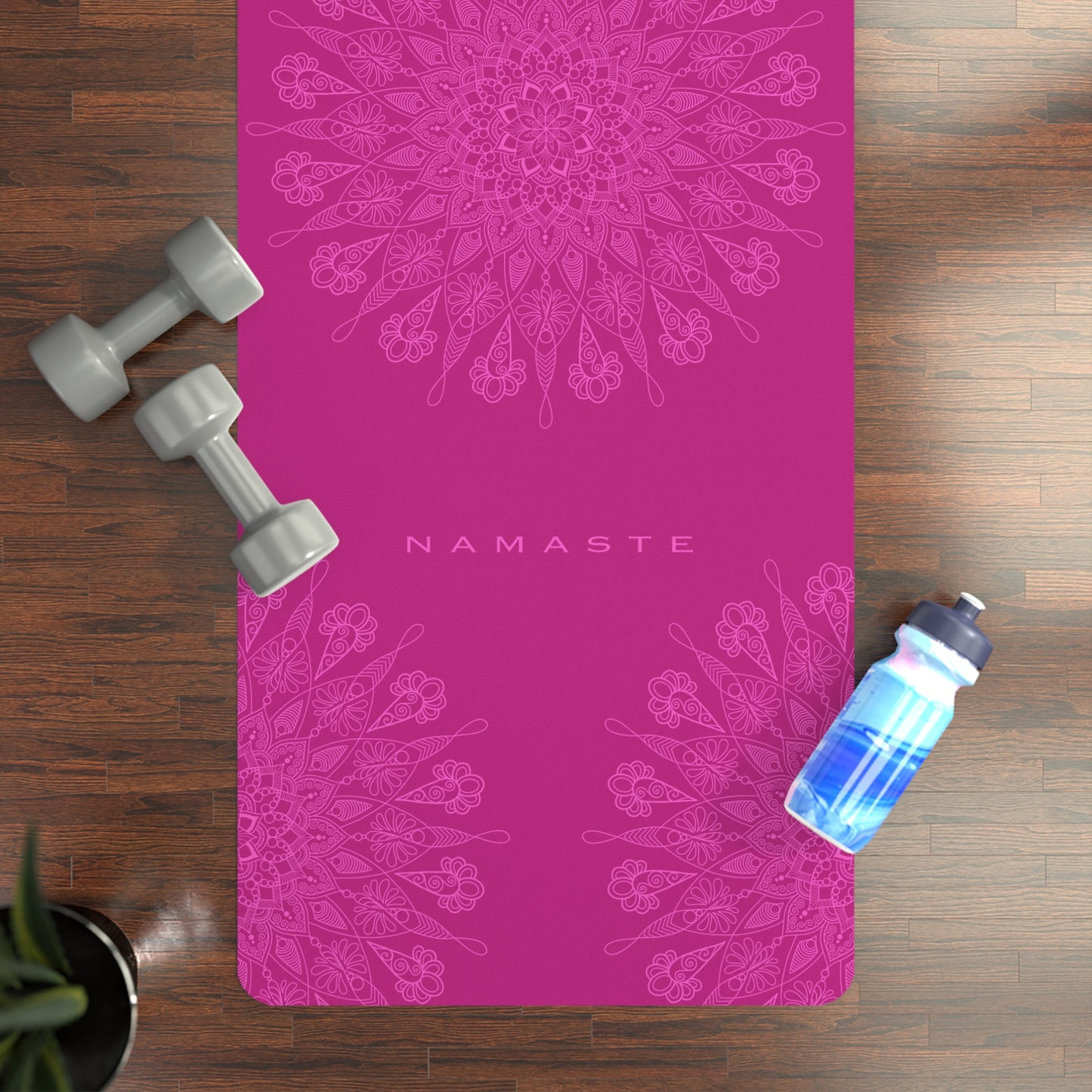 More pink Mandala Yoga Mat NAMASTE COLLECTION