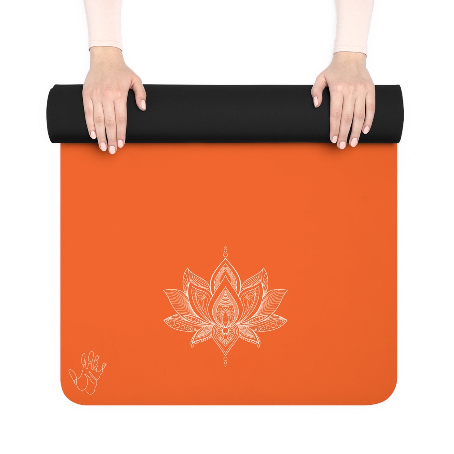 Orange Lotus