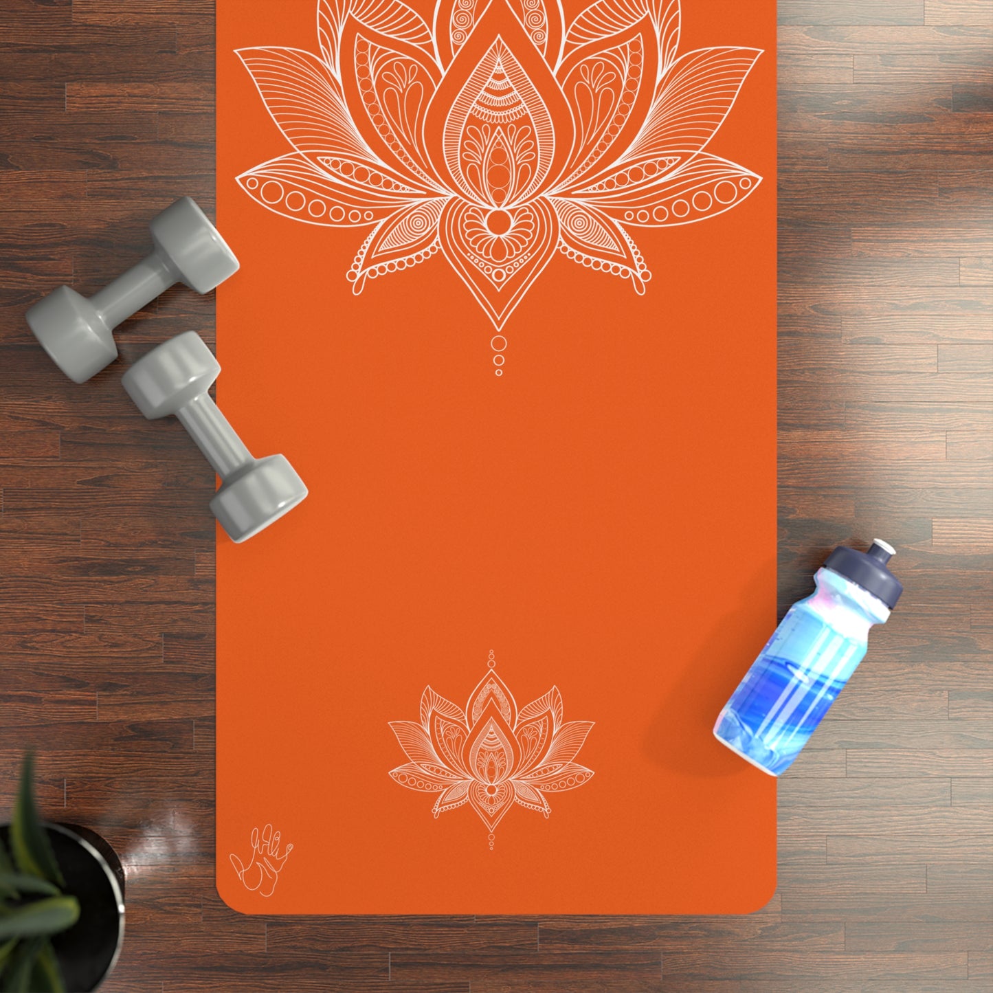 Orange Lotus