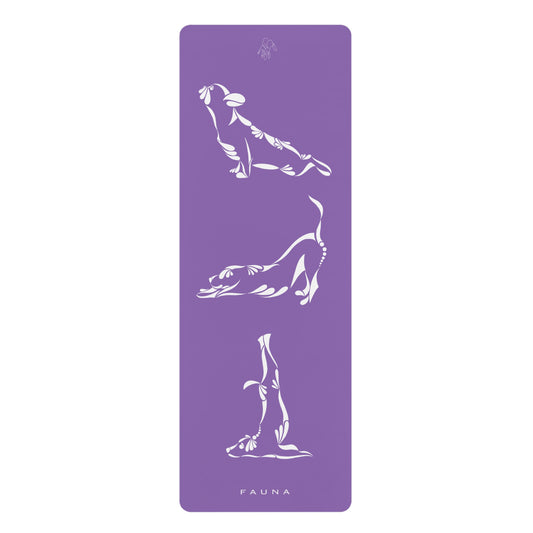 Copy of Lilac Yogi Dogs Yoga Mat FAUNA COLLECTION