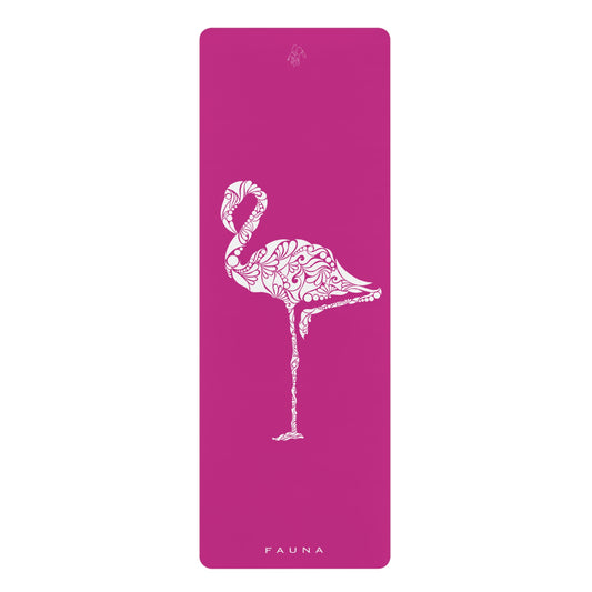 Flamingo Rubber Yoga Mat FAUNA COLLECTION