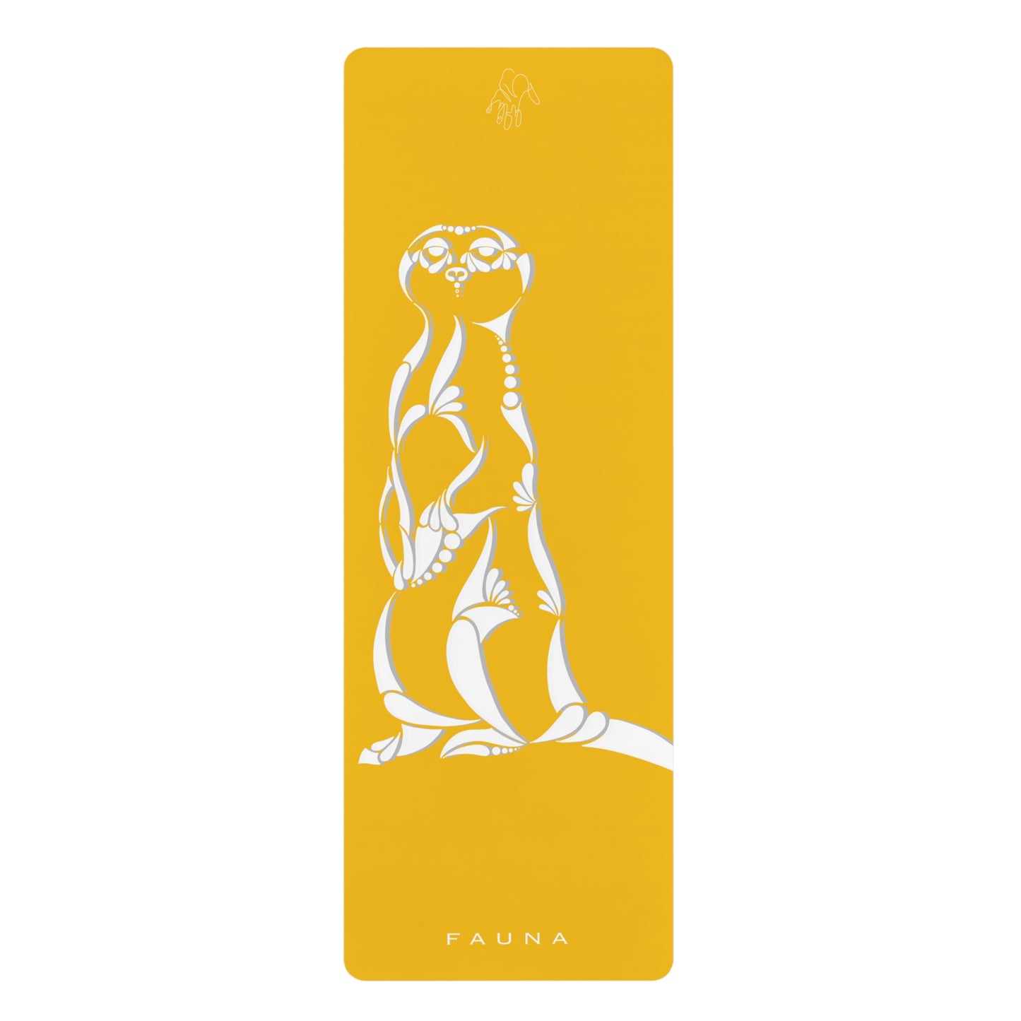 Meerkat Rubber Yoga Mat FAUNA COLLECTION- Durable, Non-Slip, Perfect for Home & Studio Practice